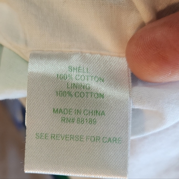 Lilly Pulitzer cotton Yesenia Dress Blue and green floral, lined, 1 in straps 0 - Picture 13 of 16